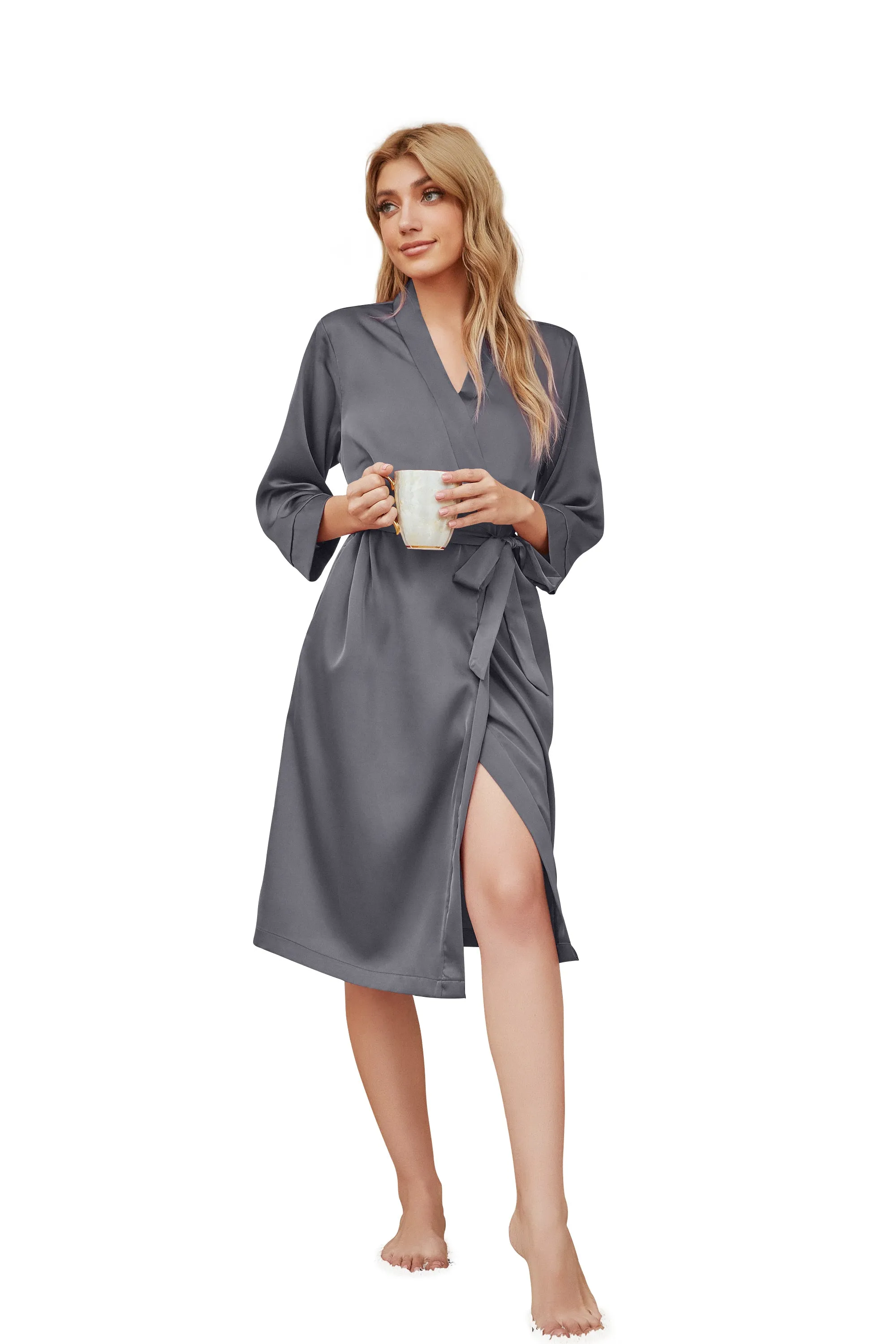 Satin Silk Robes Sleepwear