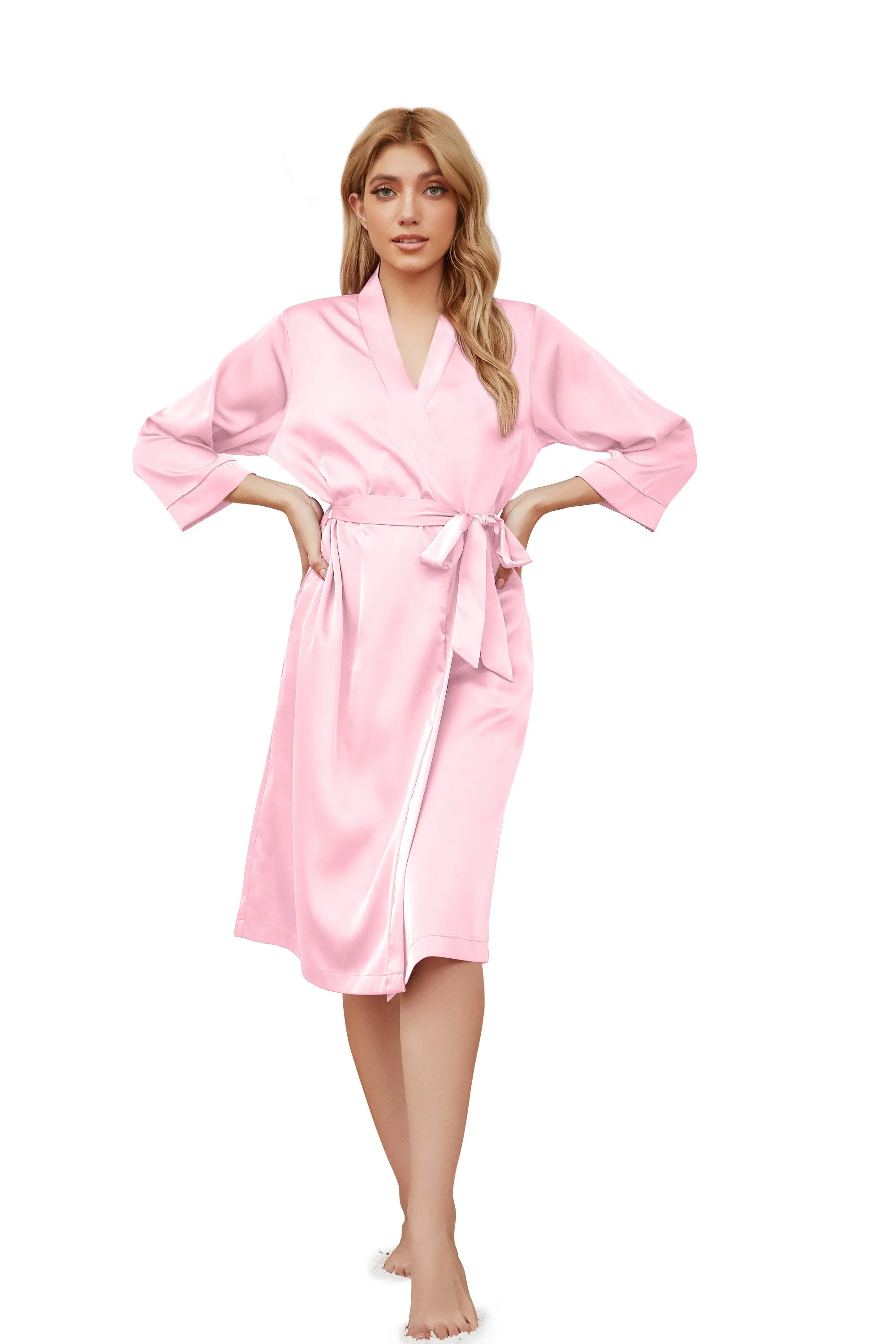 Satin Silk Robes Sleepwear