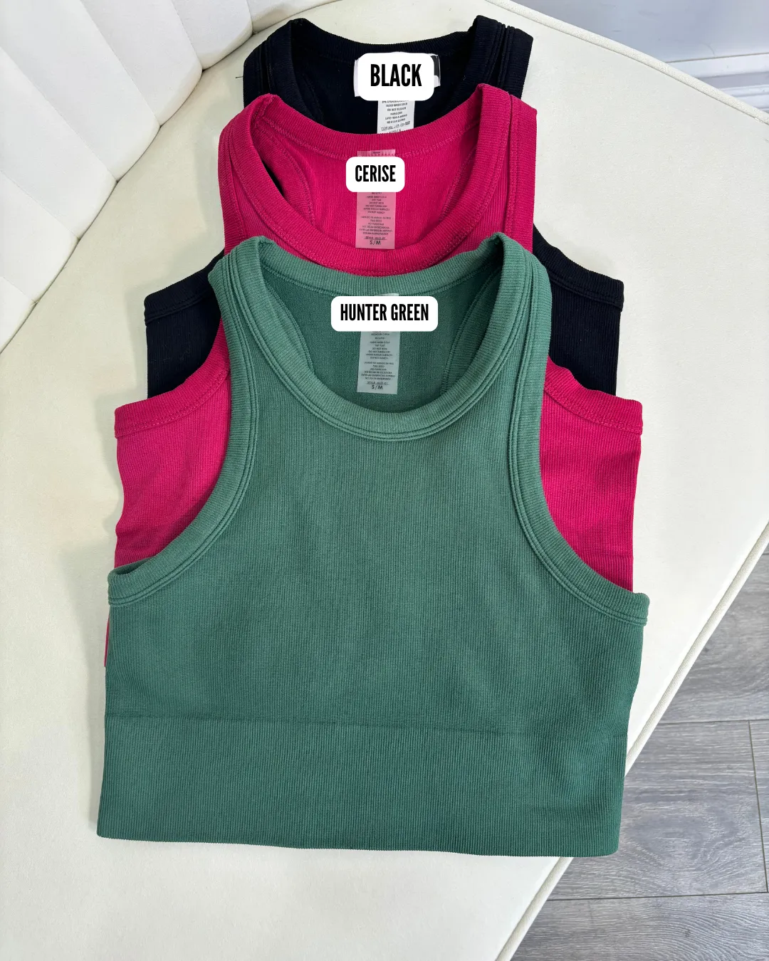 Seamless High Neck Tank