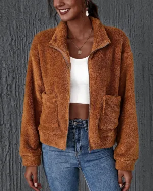 Short Jacket Woolen long-sleeved Coat