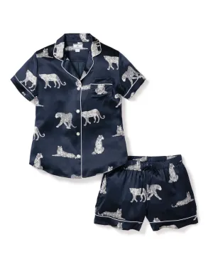 Silk Pajama Short Set