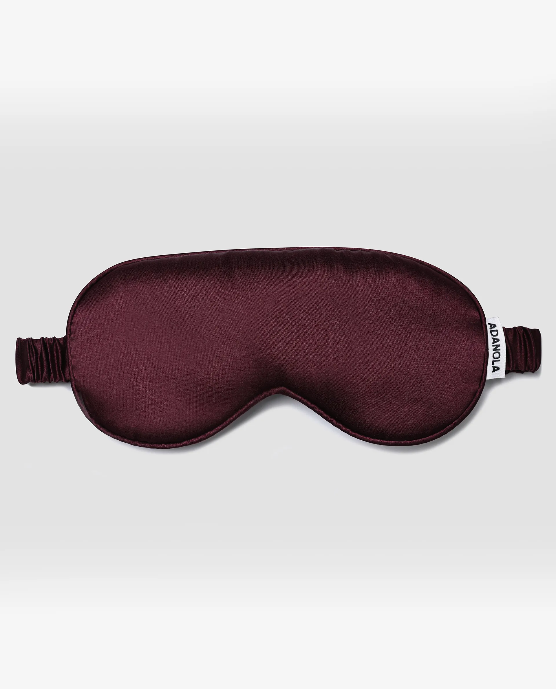 Silk Sleep Mask - Burgundy