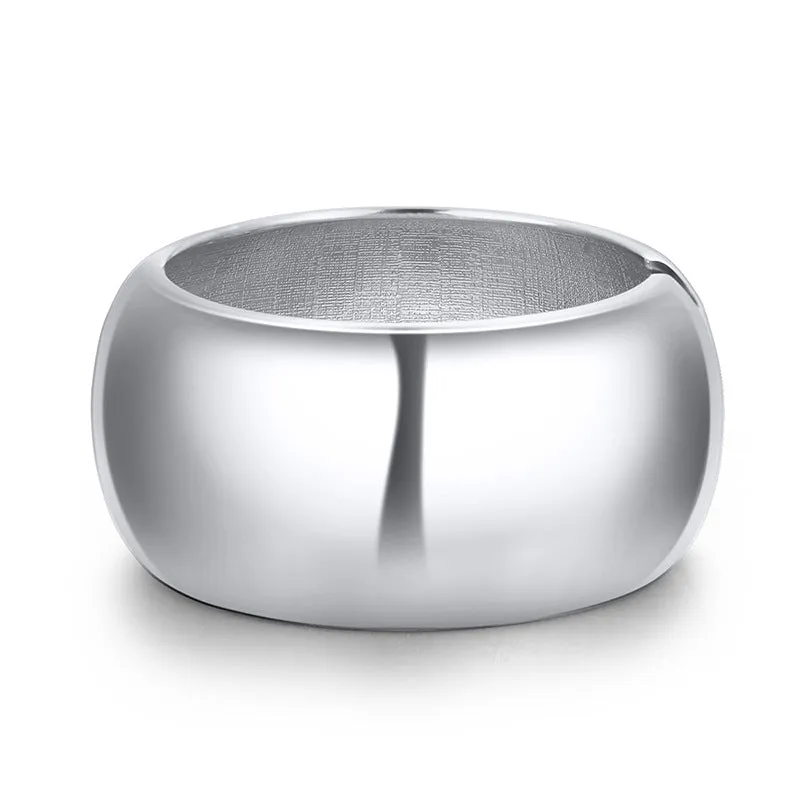 Sisslia Hot Sale Fashionable Jewelry Metal Cuff Bracelet Highly Finishing Solid Metal Design Bracelet For Women