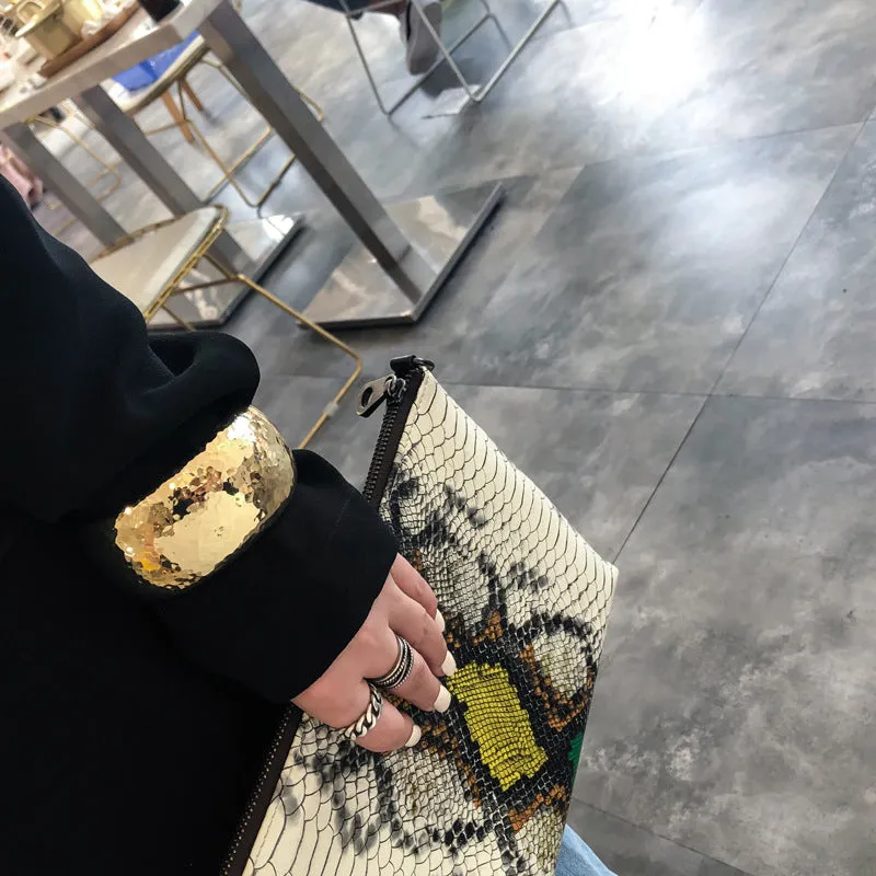 Sisslia Wholesale Women Fashion Alloy Bangle Europe and America Exaggerated Wide Bangle For Women