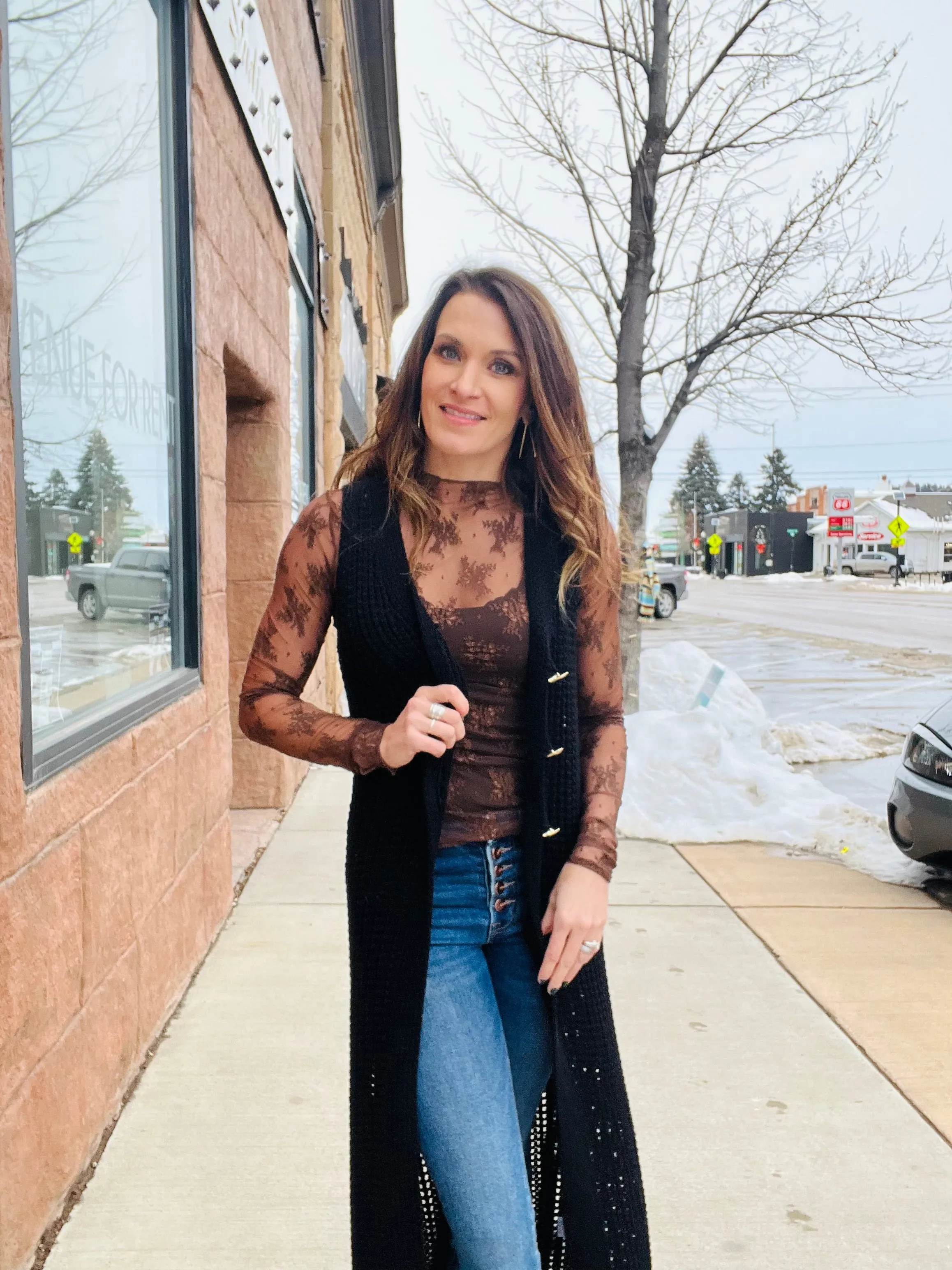 Sleeveless Cardigan