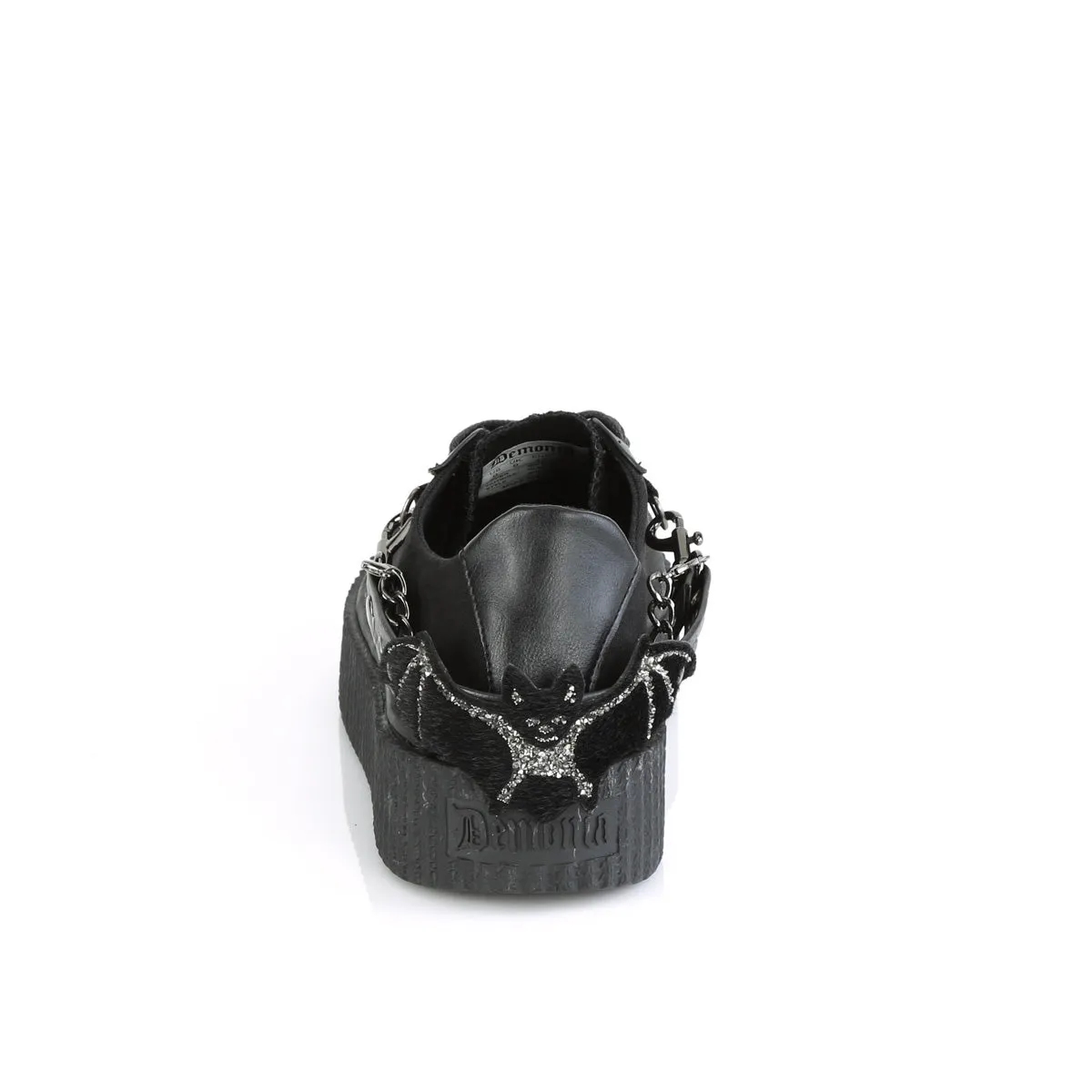 SNEEKER-112  Black Canvas-Black Pu