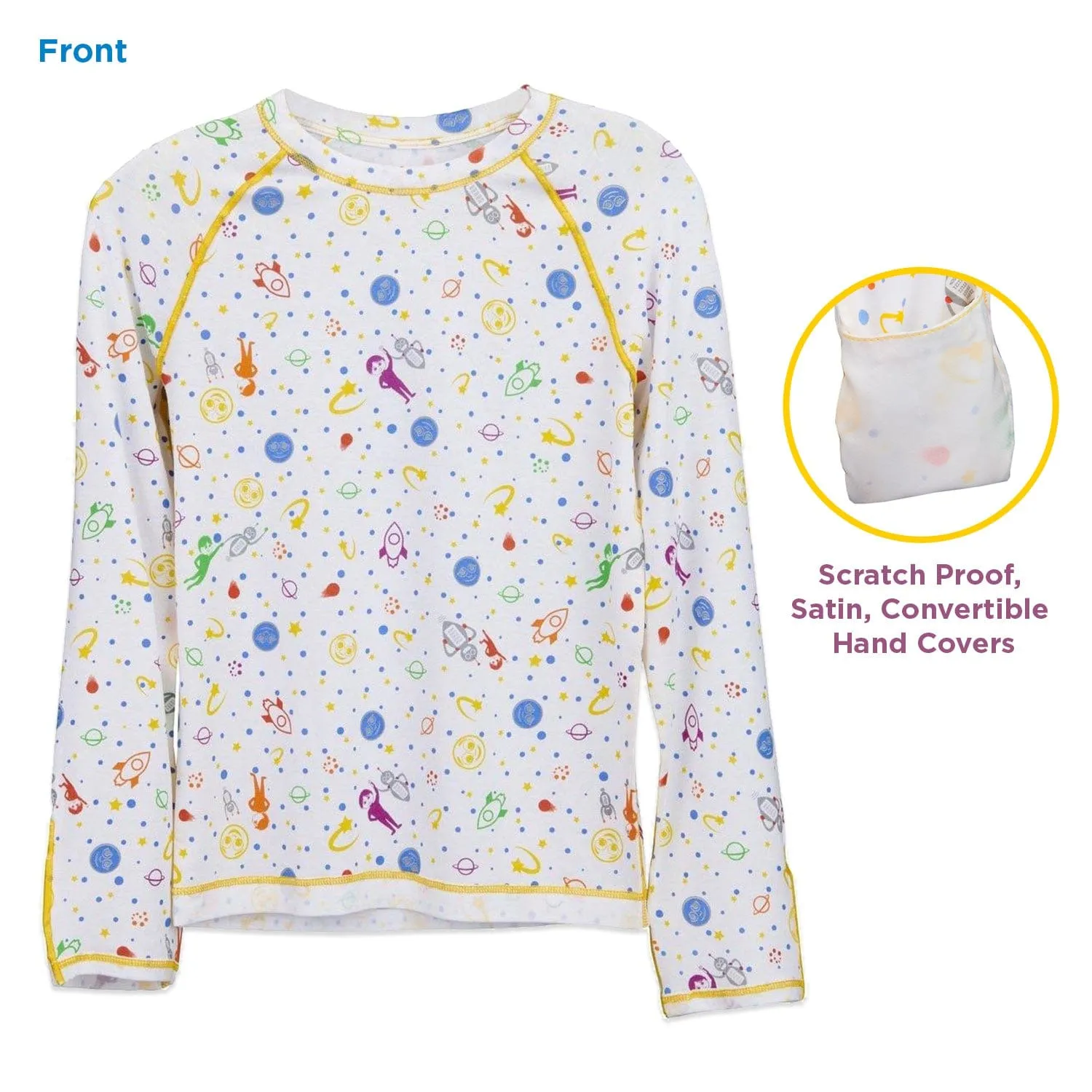 Soothems Eczema Pajamas for Kids - 2 Piece Set for Wet Wrap Therapy and Itch Relief