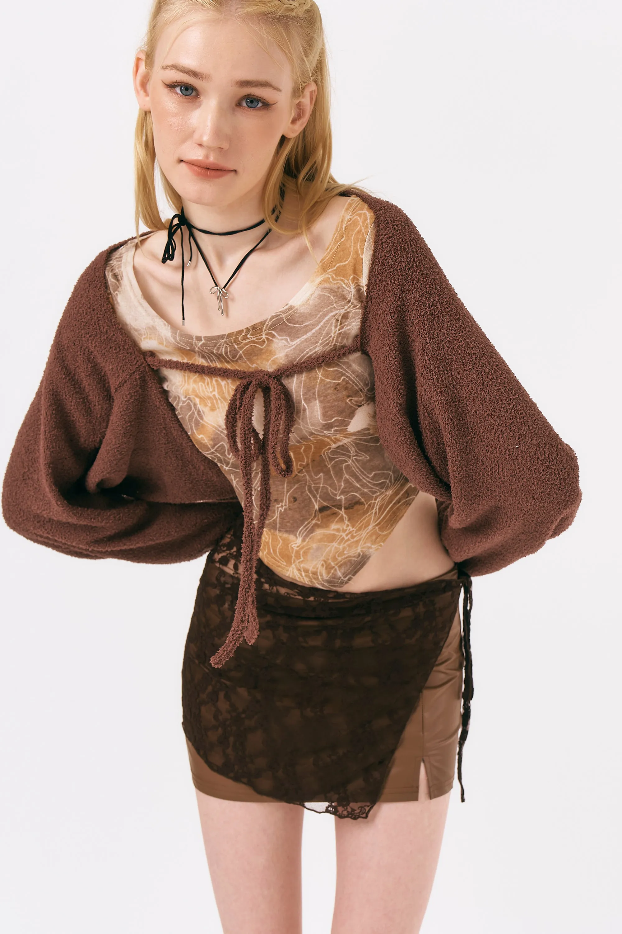 Tammy Boucle Cardi