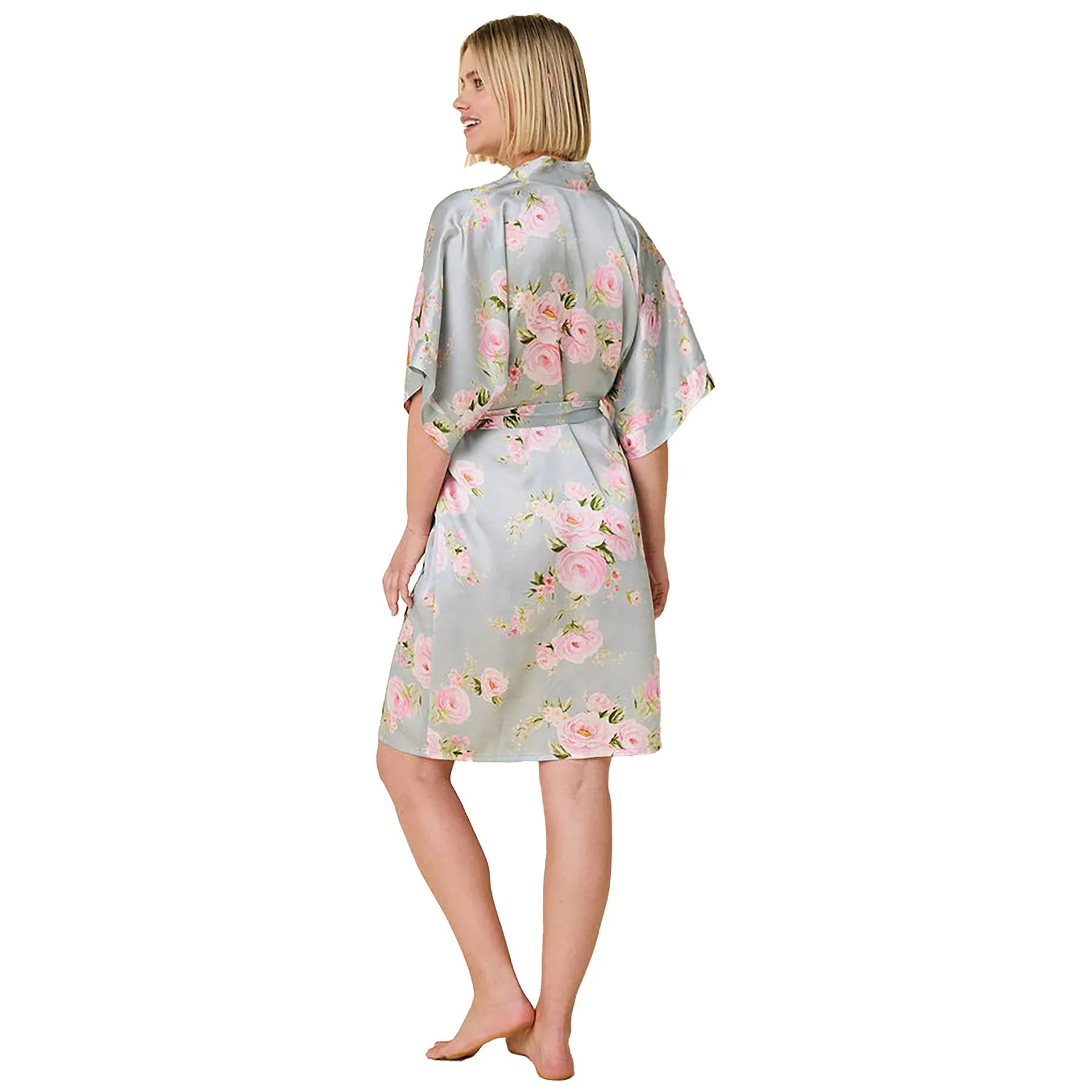 The Cat's Pajamas Silk Kimono Robe