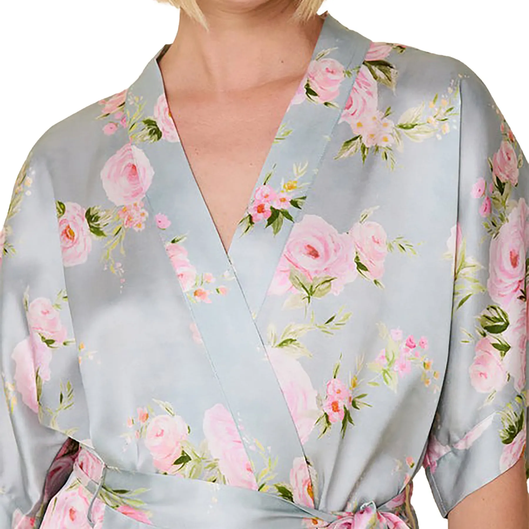The Cat's Pajamas Silk Kimono Robe