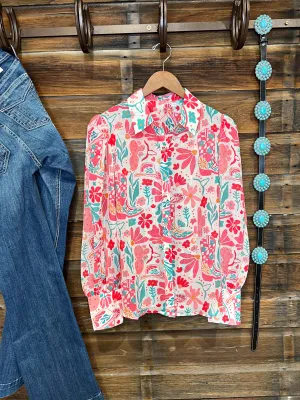 The Desert Mesh Button Up