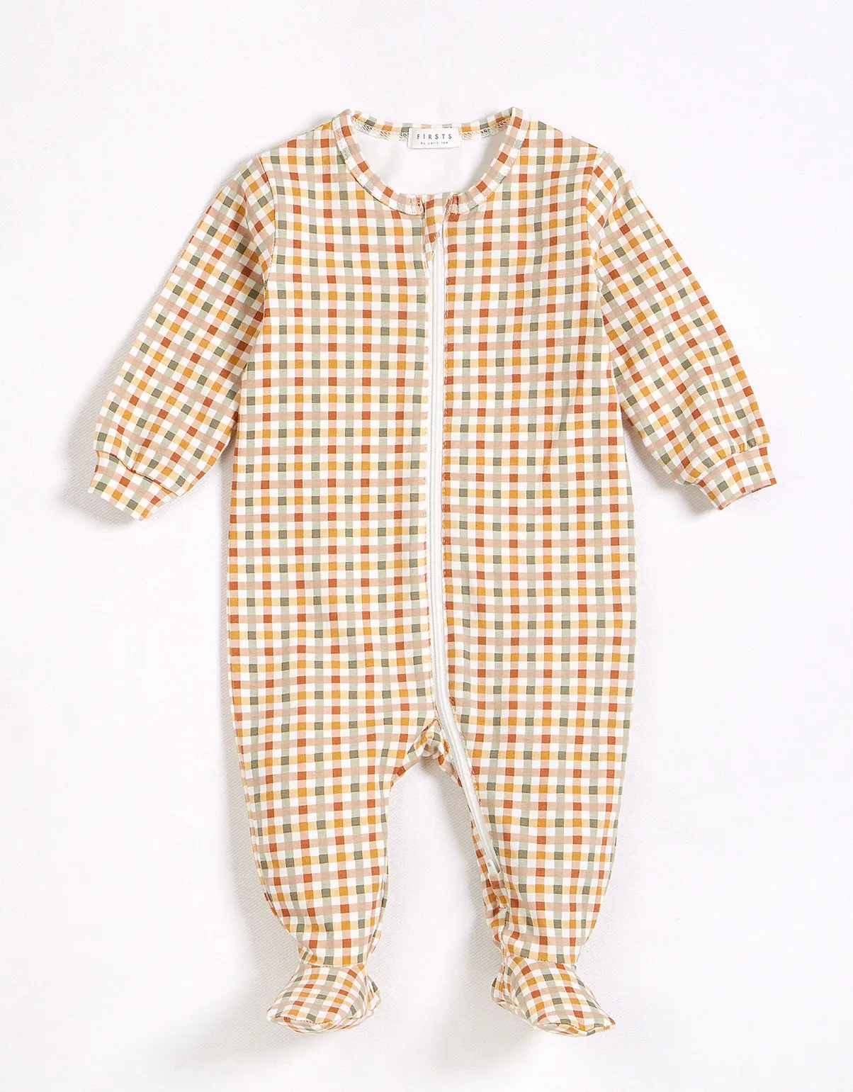 The Gingham One-Piece Sleeper - BABY