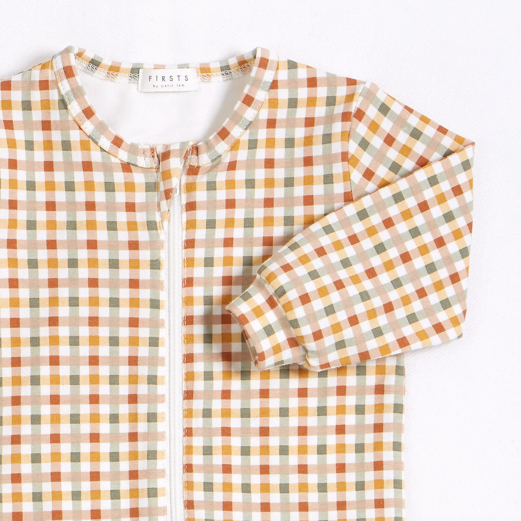 The Gingham One-Piece Sleeper - BABY