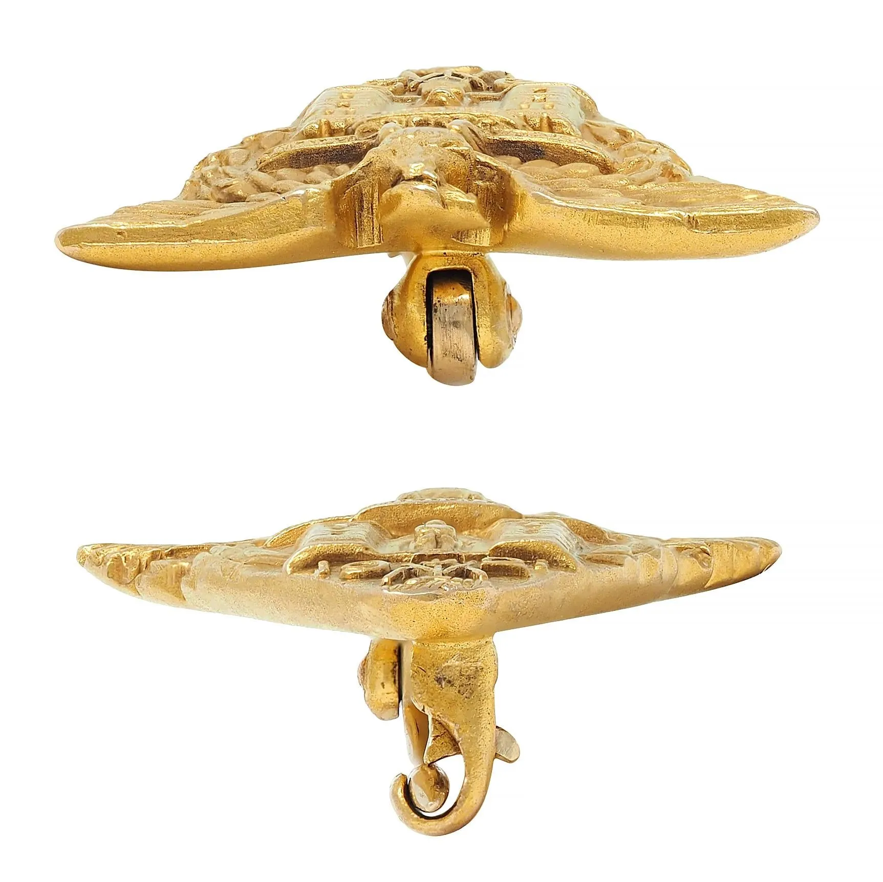 Tiffany & Co. 1921 Deco 14 Karat Yellow Gold Virginia Military Institute Antique Class Pin Brooch