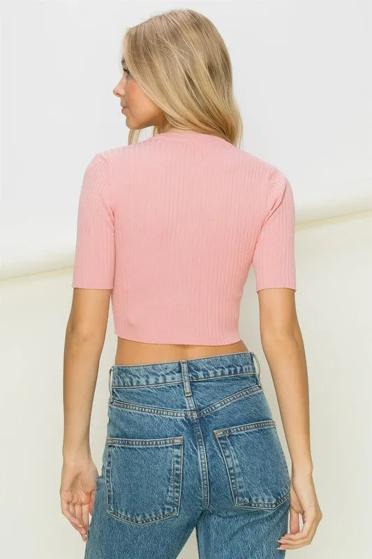 Touch of Sweetness Cropped Cardigan