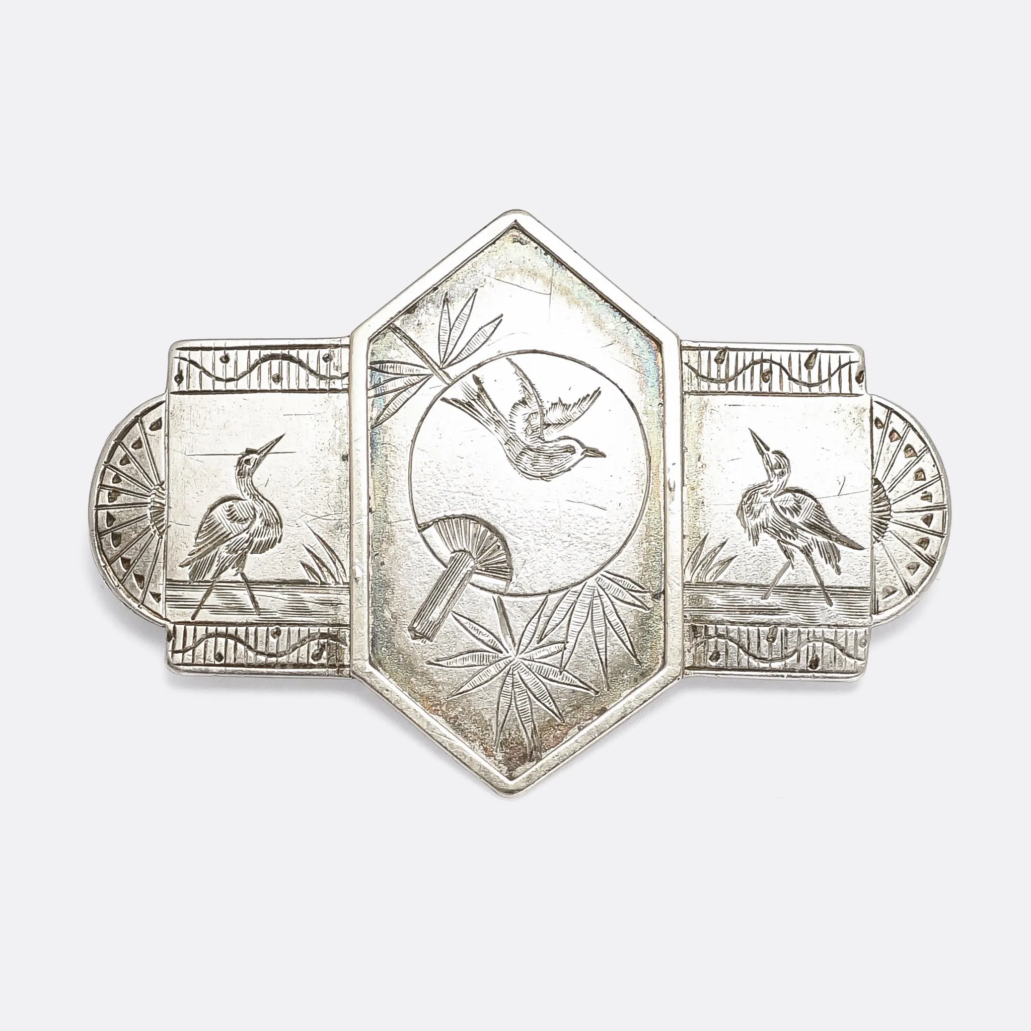 Victorian Aesthetic Movement "Swallows" Suite