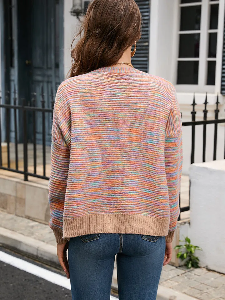 Vienna V-Neck Long Sleeve Cardigan