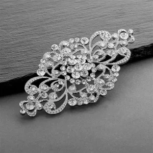 Vintage Art Deco Bridal Brooch
