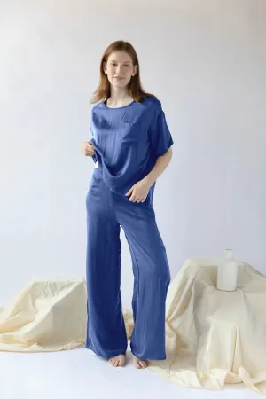Washable Silk Tee Set