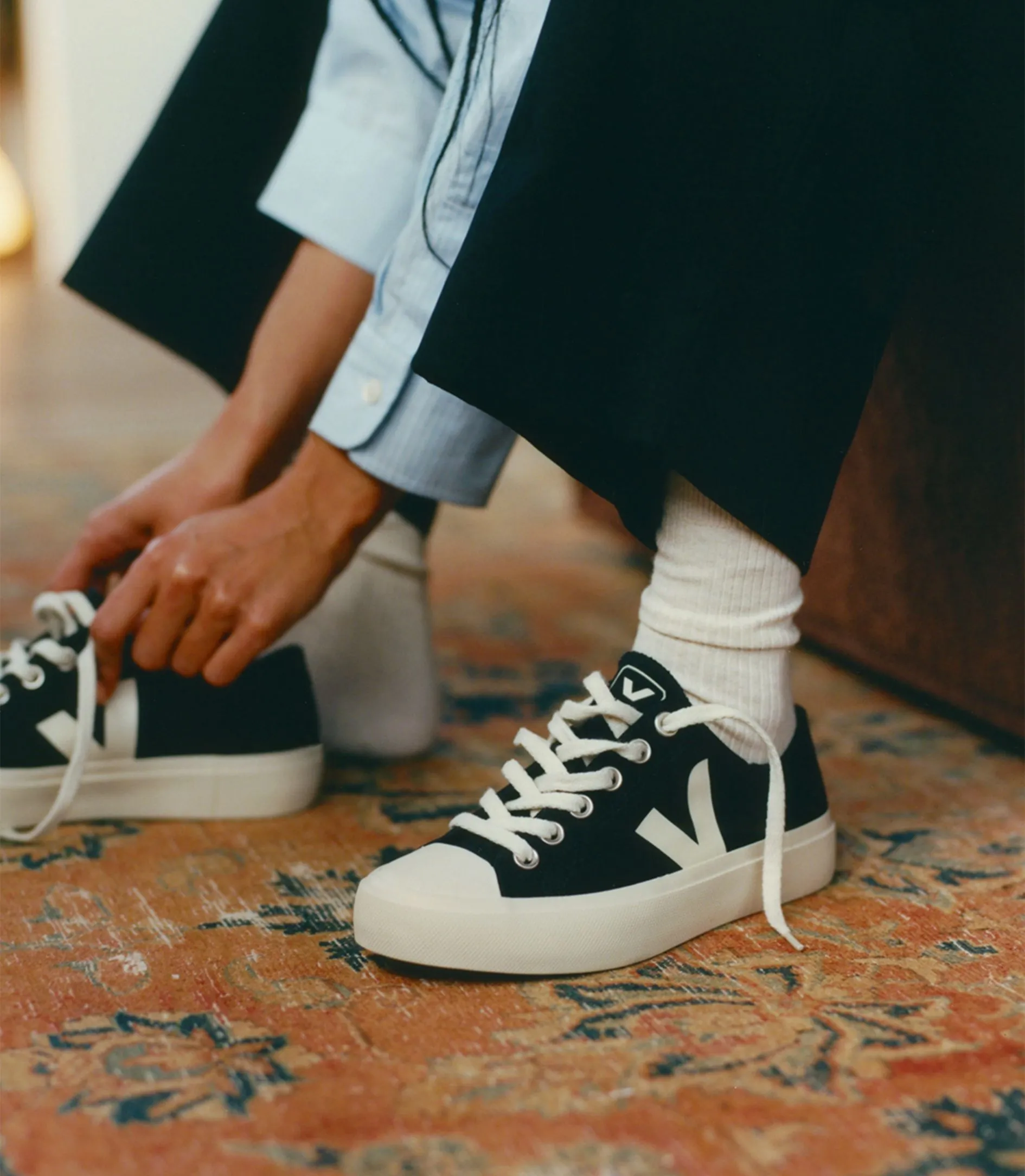 WATA II LOW CANVAS BLACK PIERRE