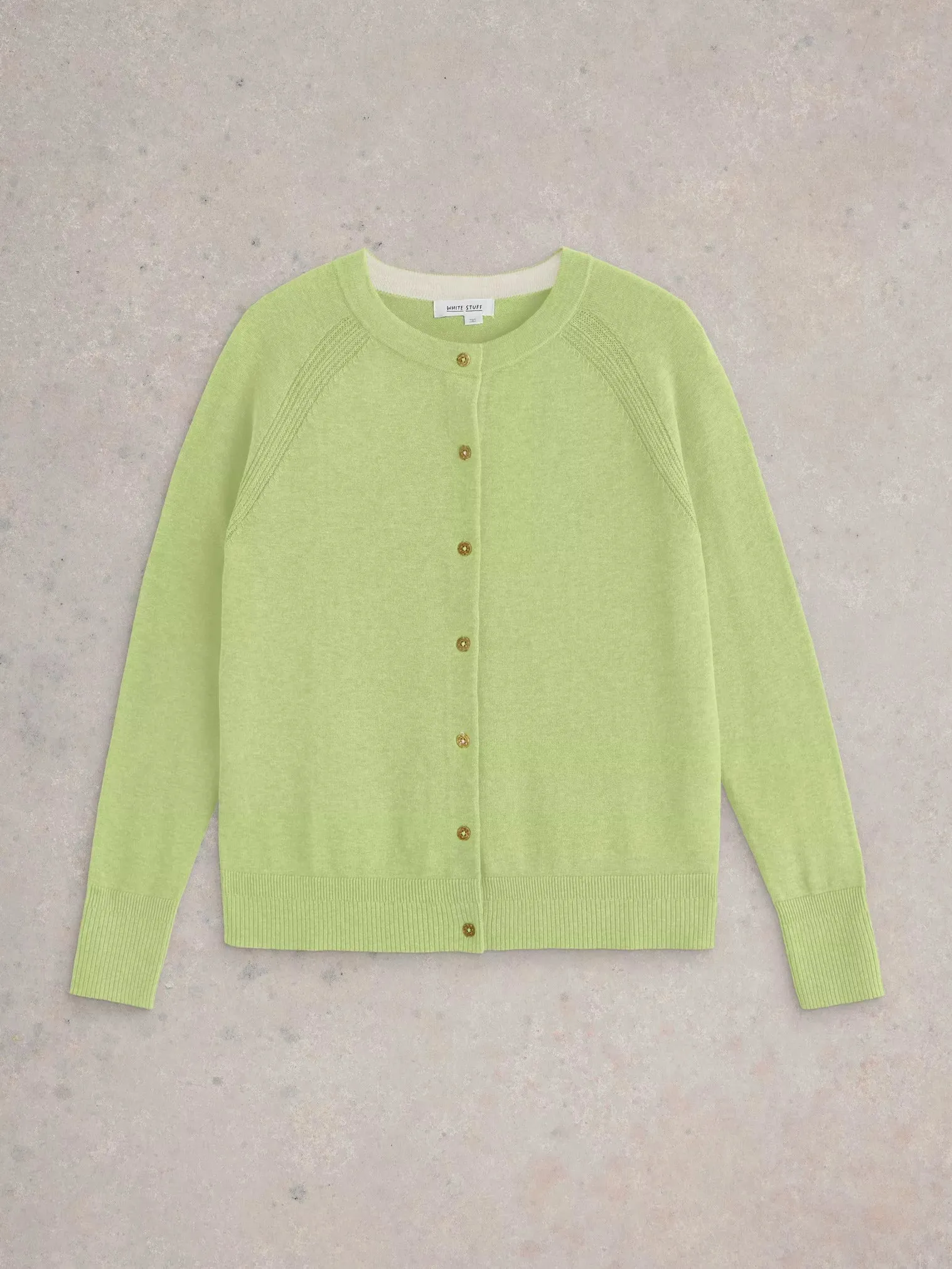 White Stuff Lulu Cardi Bright Yellow